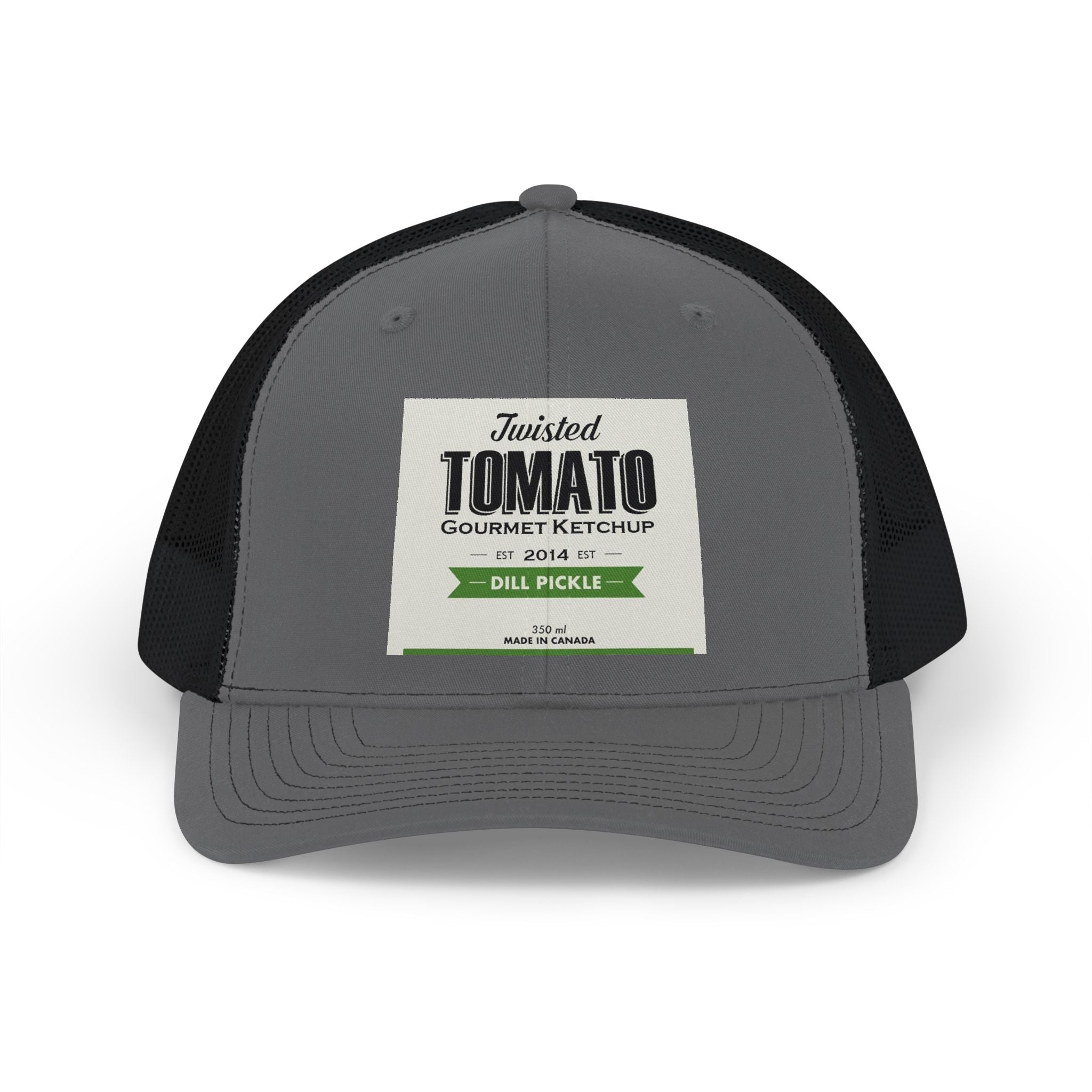 Dill Pickle Ketchup Snapback Trucker Cap