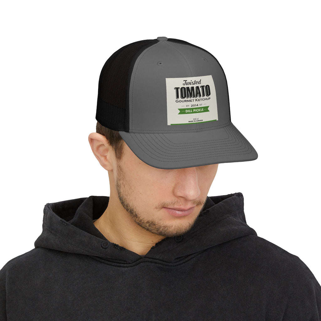 Dill Pickle Ketchup Snapback Trucker Cap
