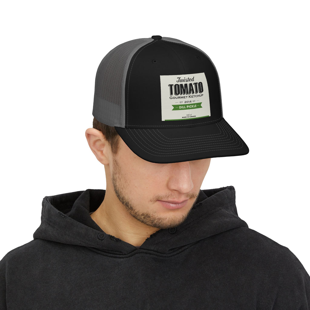 Dill Pickle Ketchup Snapback Trucker Cap