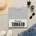 Tomato Ketchup Graphic T-Shirt — "Twisted Tomato Gourmet Ketchup" Vintage Label Tee