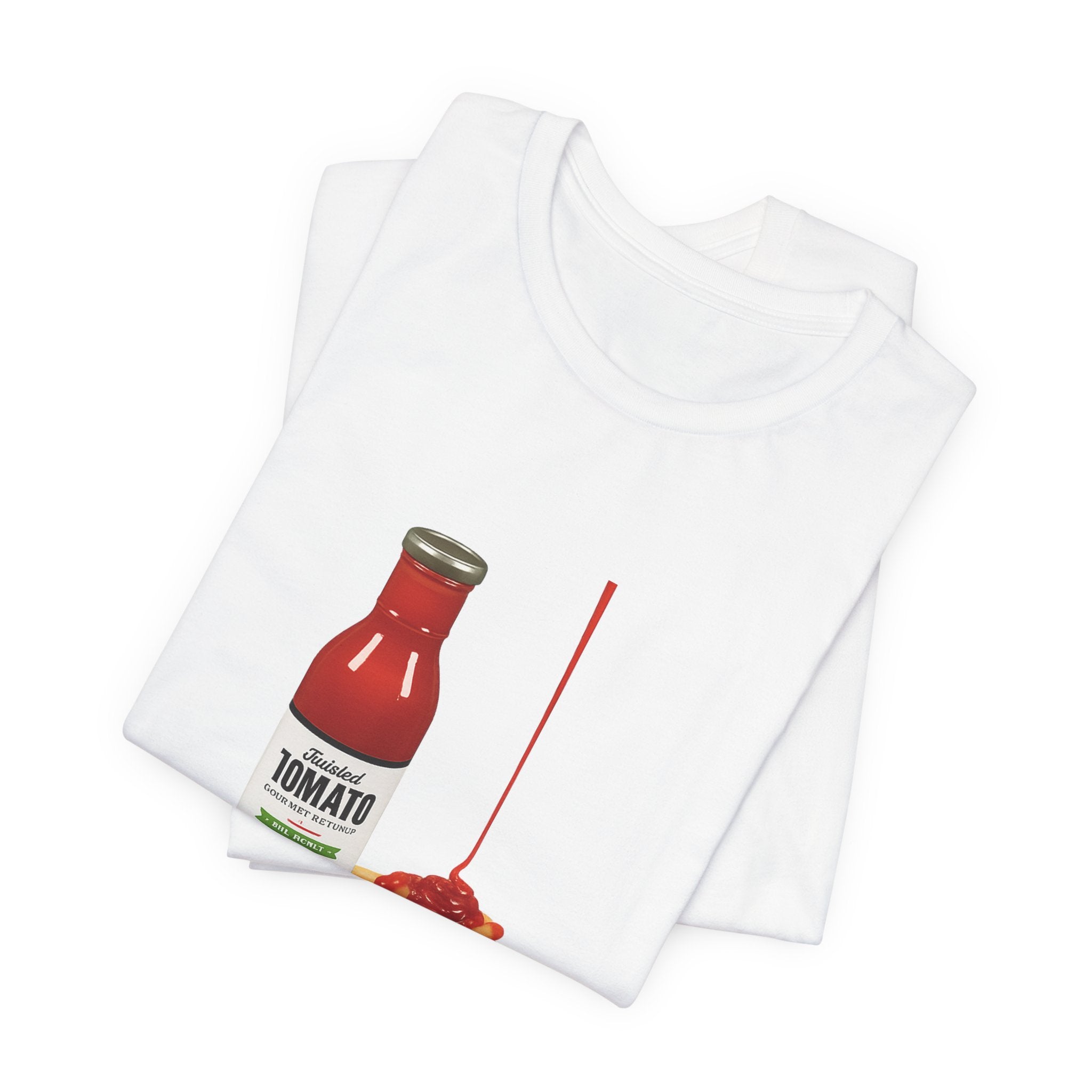 T‑Shirt — "Relish the Good Times, They're Dill-icious" Ketchup & Fries Pun Tee