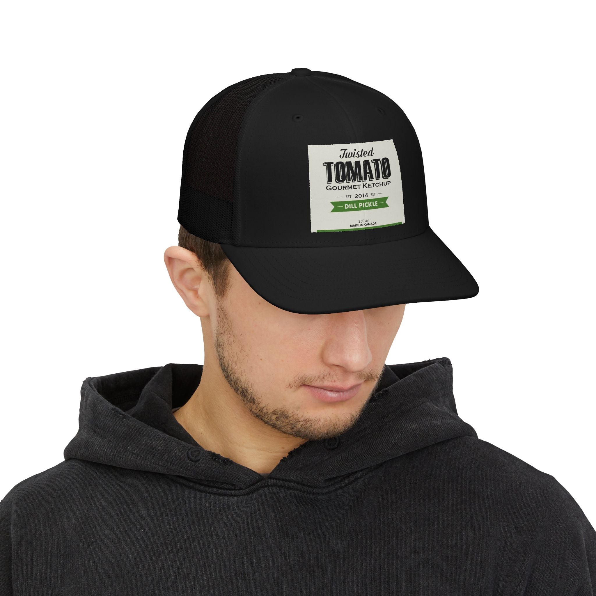 Dill Pickle Ketchup Snapback Trucker Cap