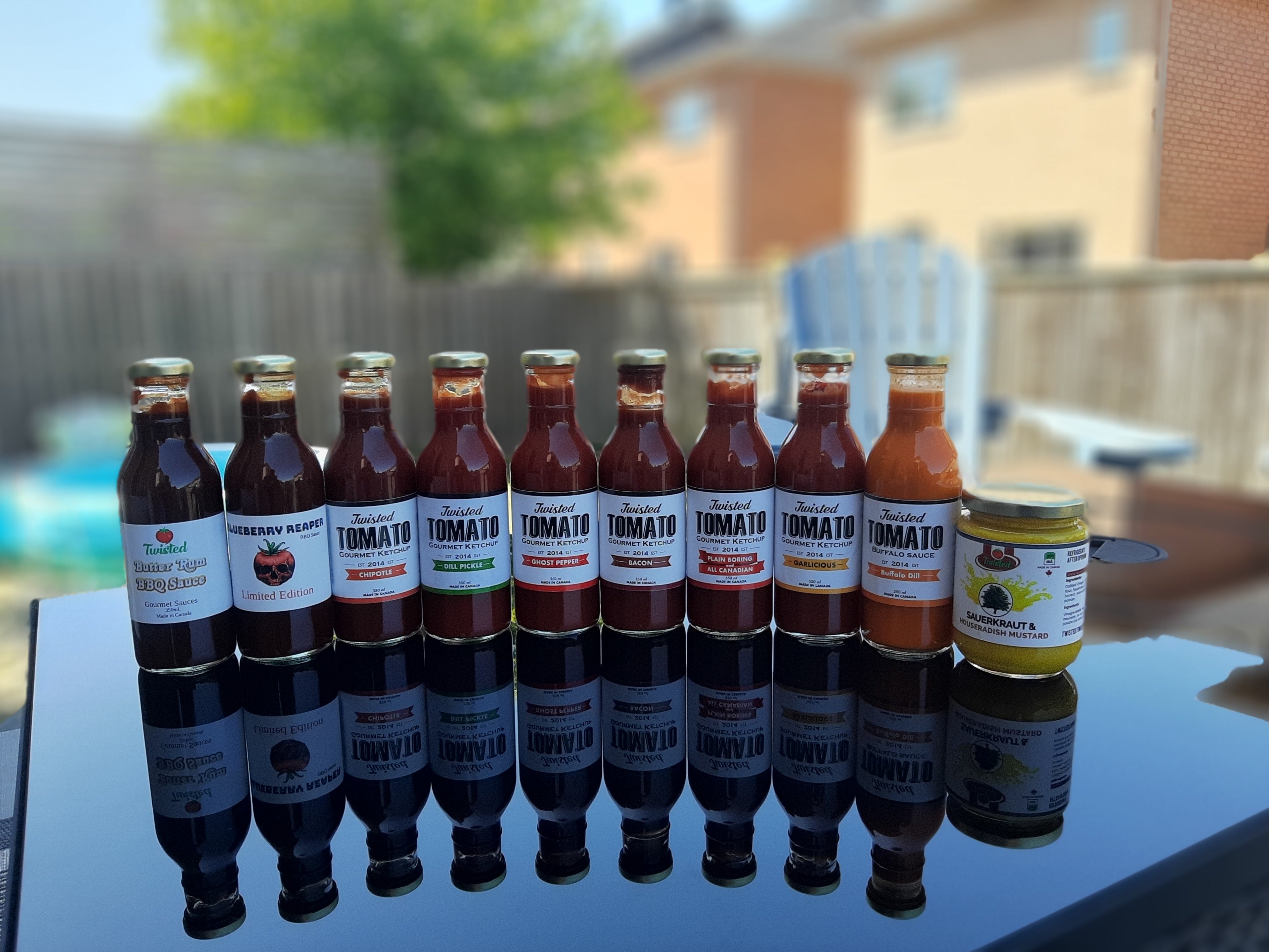The Full Lineup - All 10 Bottles