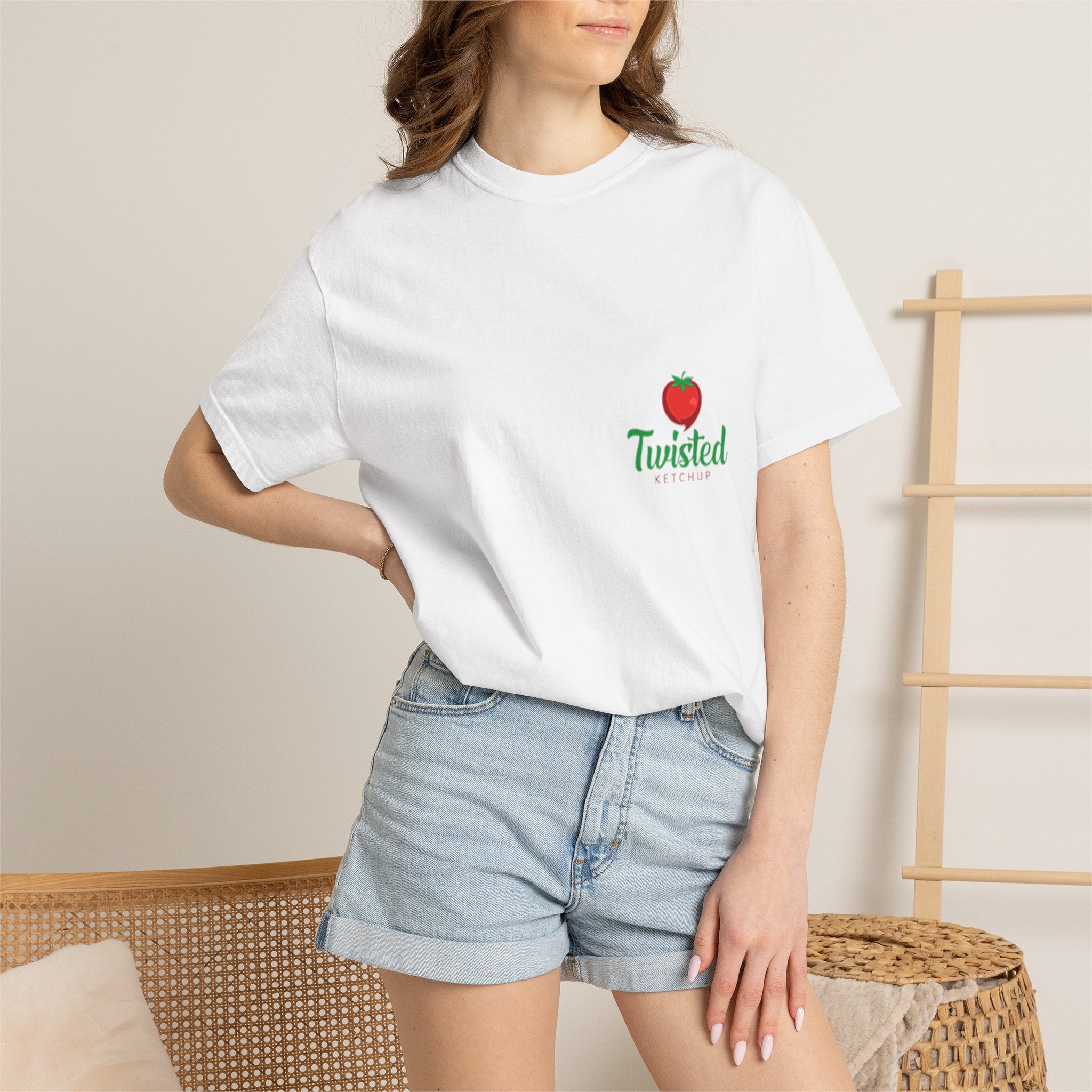 Twisted Tomato Graphic T-Shirt — Small Chest Logo