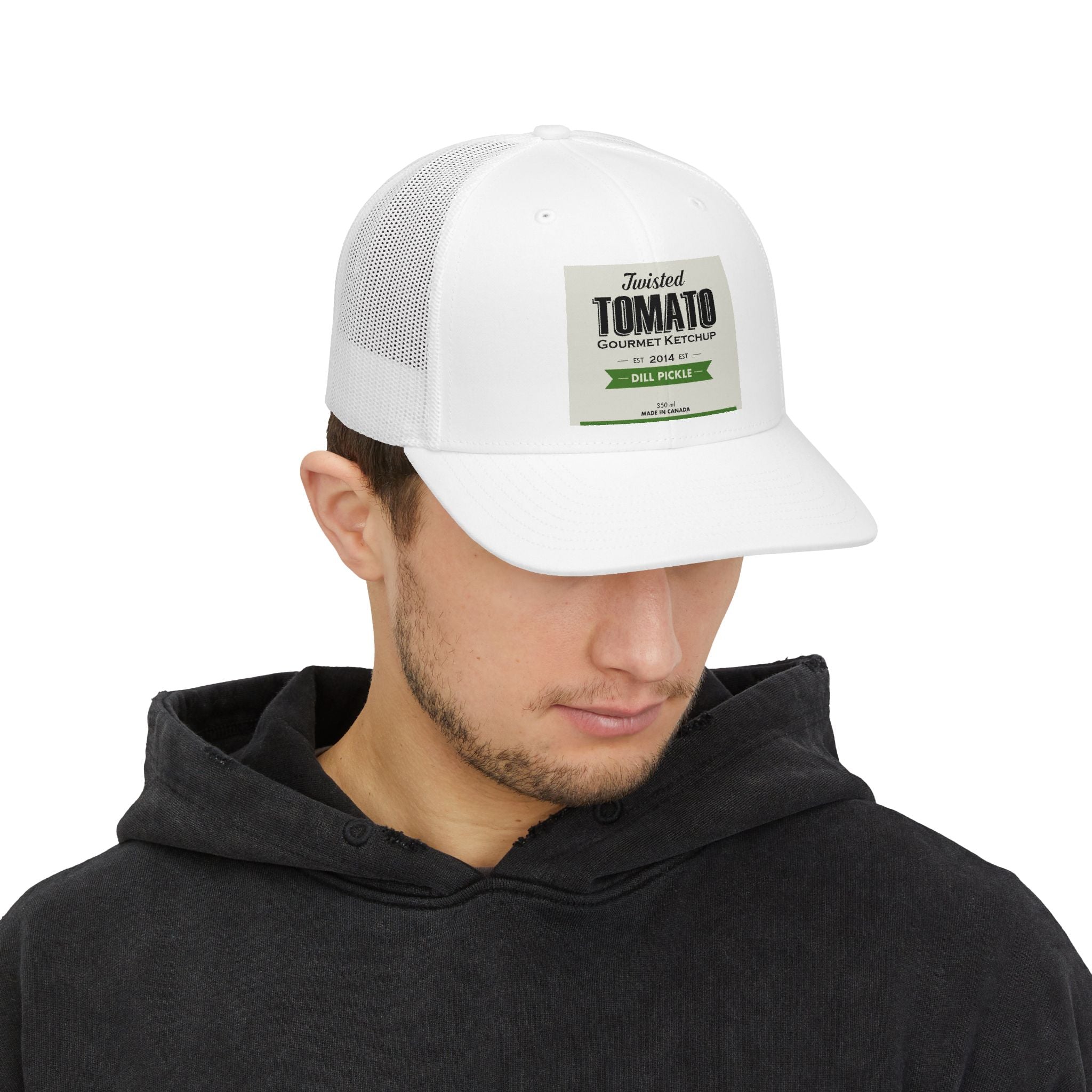 Dill Pickle Ketchup Snapback Trucker Cap