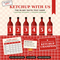 Ketchup With Us - The Blind Taste Test Game (6 Gourmet Ketchups)