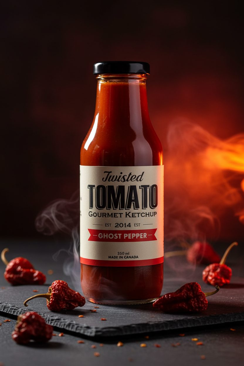 Ghost Pepper Ketchup – 350 mL